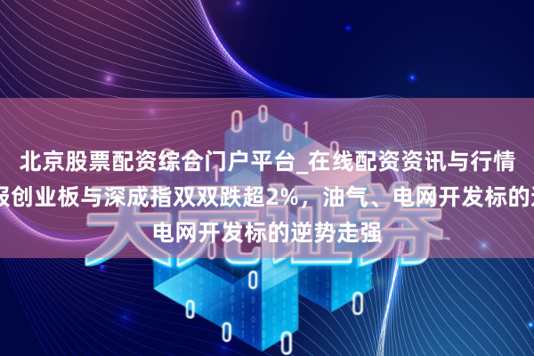 北京股票配资综合门户平台_在线配资资讯与行情汇总 午报创业板与深成指双双跌超2%，油气、电网开发标的逆势走强