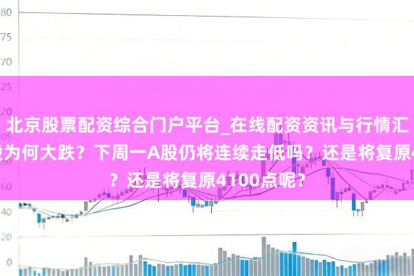 北京股票配资综合门户平台_在线配资资讯与行情汇总 周五A股为何大跌?下周一A股仍将连续走低吗?还是将复原4100点呢?
